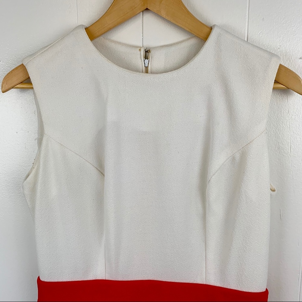 VINTAGE 1960's Red White Blue Maxi Dress | H13 - Picture 5 of 8